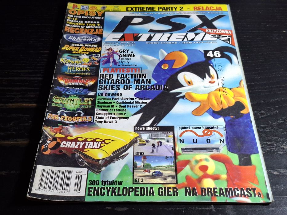 Czasopismo PSX Extreme numer 46 rok 2001