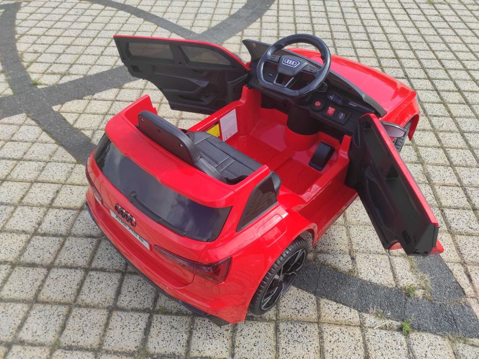 Auto Na Akumulator AUDI RS6 - PILOT - SKÓRA - 2 SILNIKI