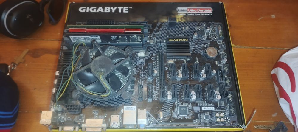 Материнка+проц+ОП