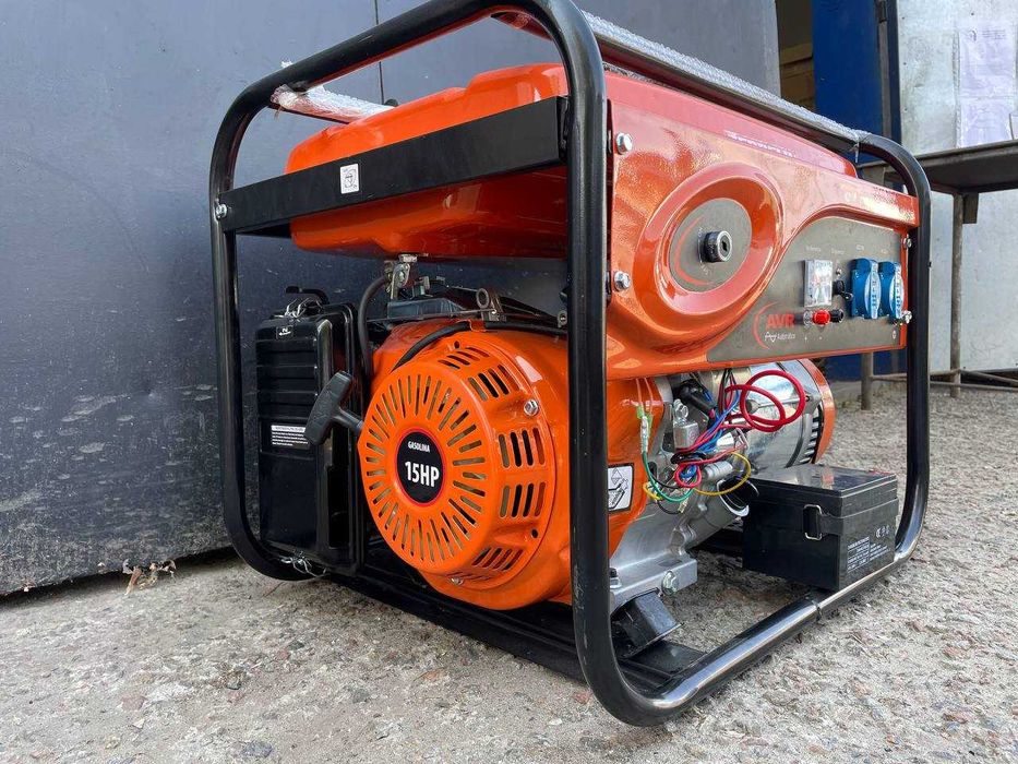 Генератор Zeppelin 6000 6.6 kW Бензин 1 фаза с электростартером