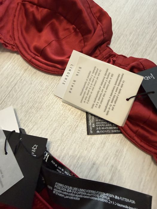 Білизна zara шовк