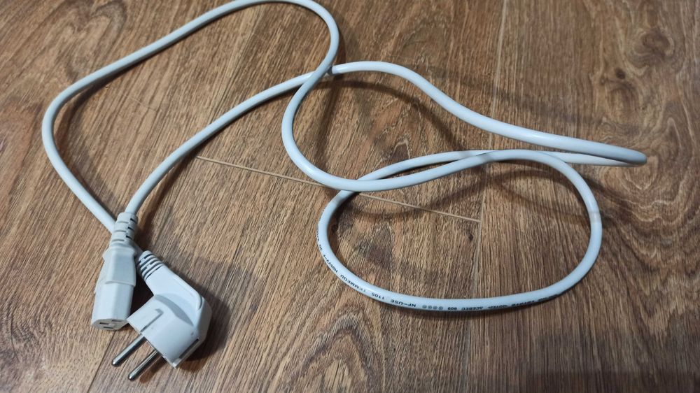 Kabel przewód zasilający do komputera drukarki monitora TV 180 cm