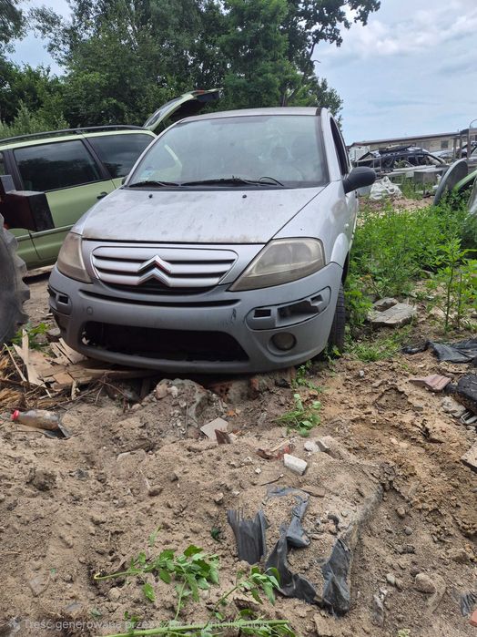 Citroen c3 1.2 silnik maska klapa zderzak ezrc