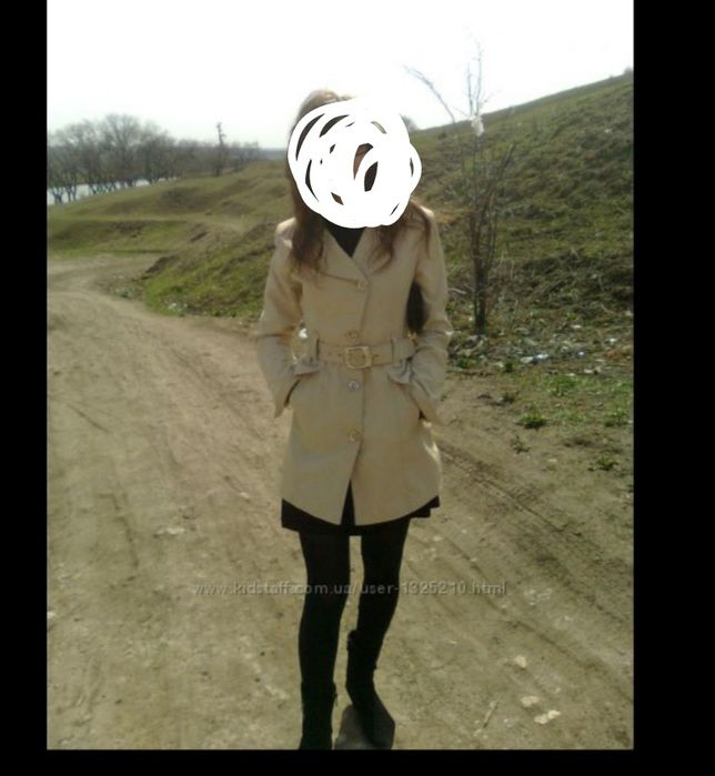 Стильний жіночий плащ тренч на 42 р