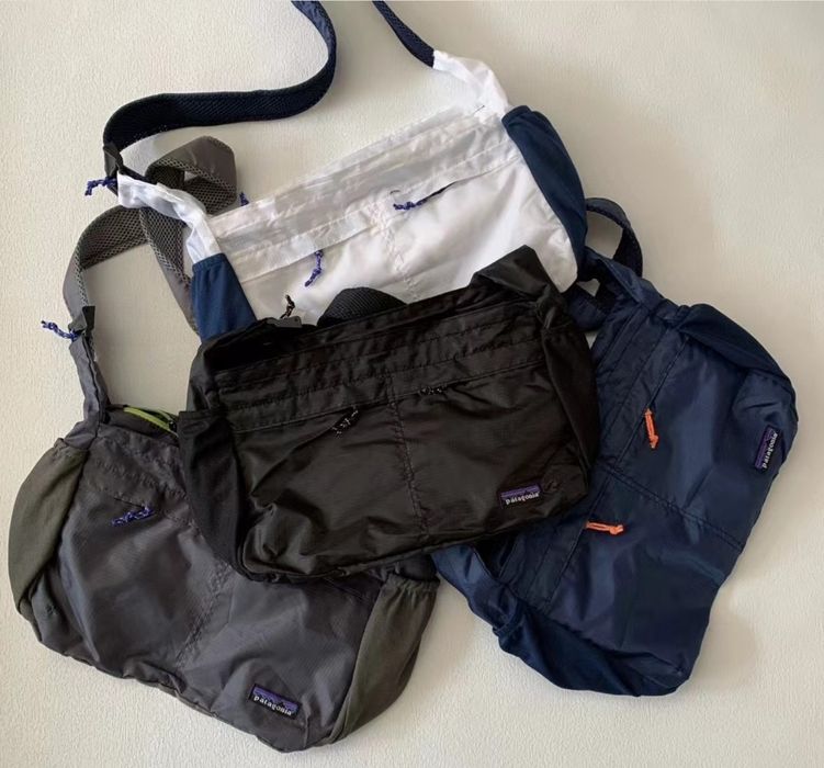Велика сумка-трансформер через плече Patagonia Courier Bag. Сумка 2в1