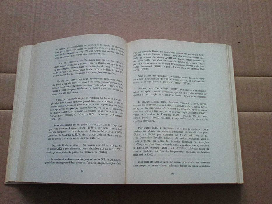 Digressão através do vetusto mundo da contabilidade