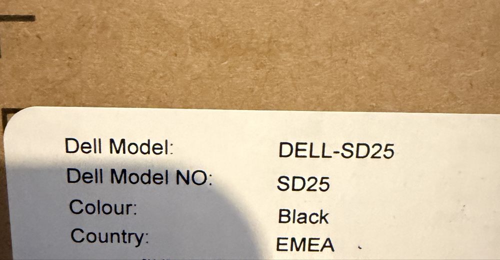Nowe Dell SD-25 Stacja dokująca USB HDMI