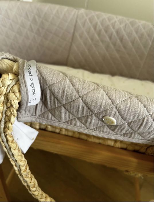 Cesto moisés para bebé com suporte