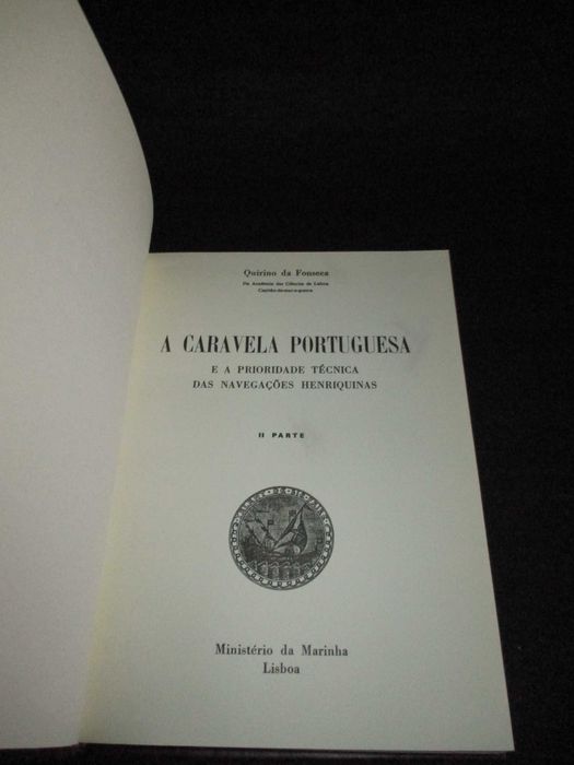 Livros A Caravela Portuguesa Quirino da Fonseca 2 Volumes