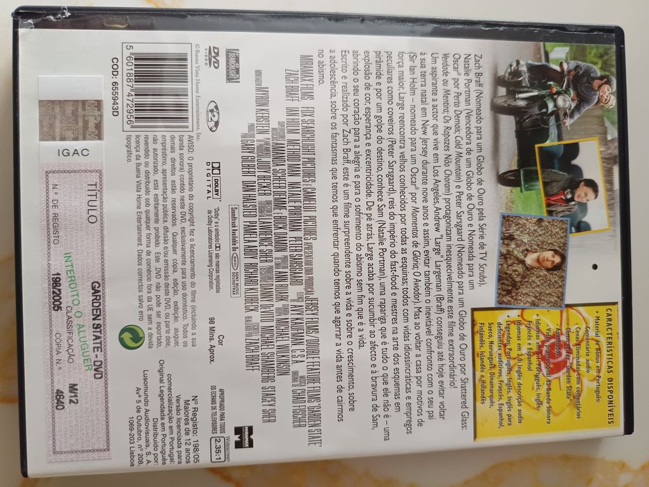 DVD garden state