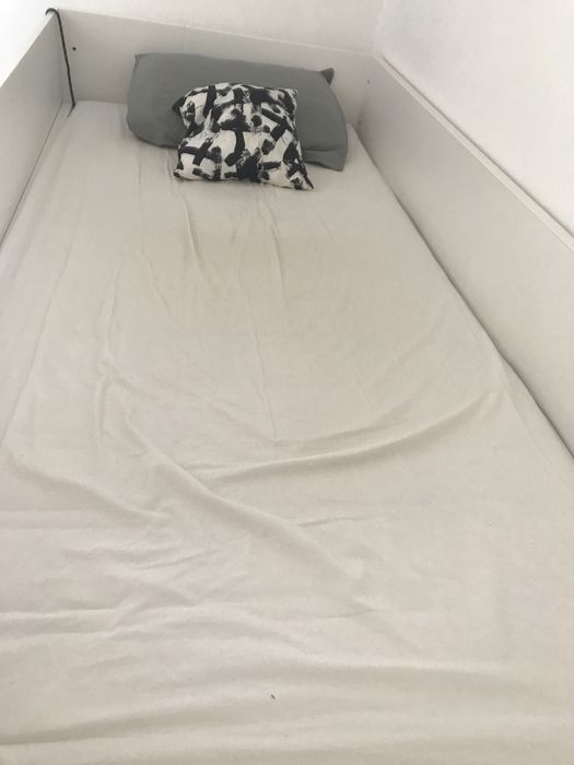 Colchão com lençol