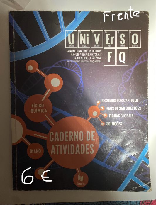 Cadernos de Atividades 9° ano