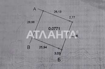 Участок, с.Красноселка ,7.7соток.Фасадный,угловой.улЮбилейная.15.500$