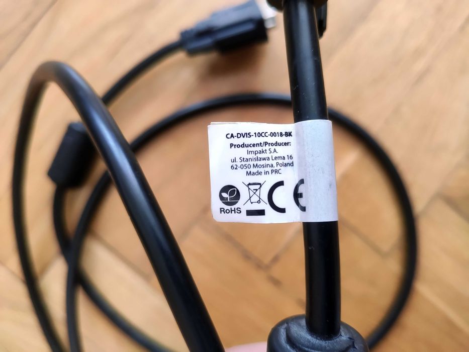 Kabel DVI-D Single link 180cm 1,8m QHD 2K