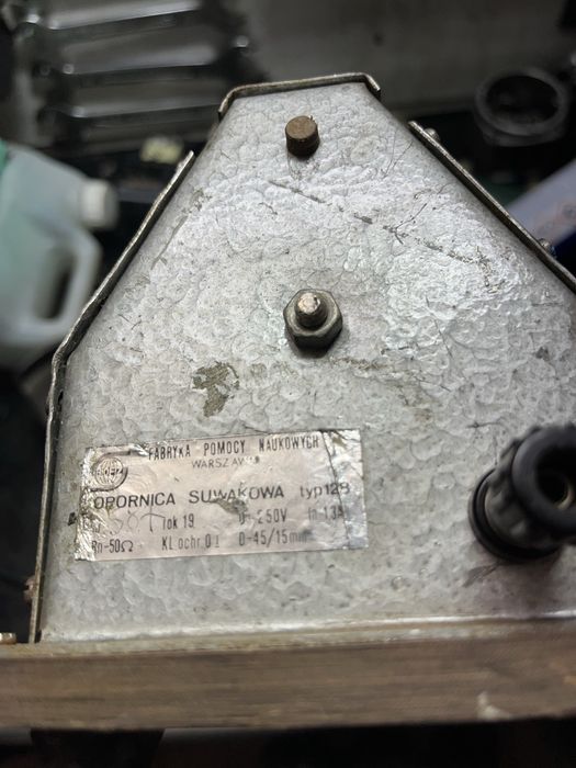 Opornica suwakowa typ 128 220v/ 1A