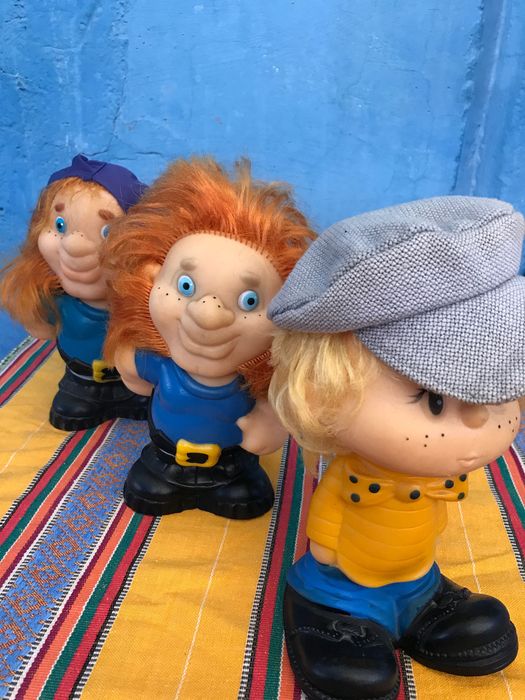 резиновые игрушки..СССР.