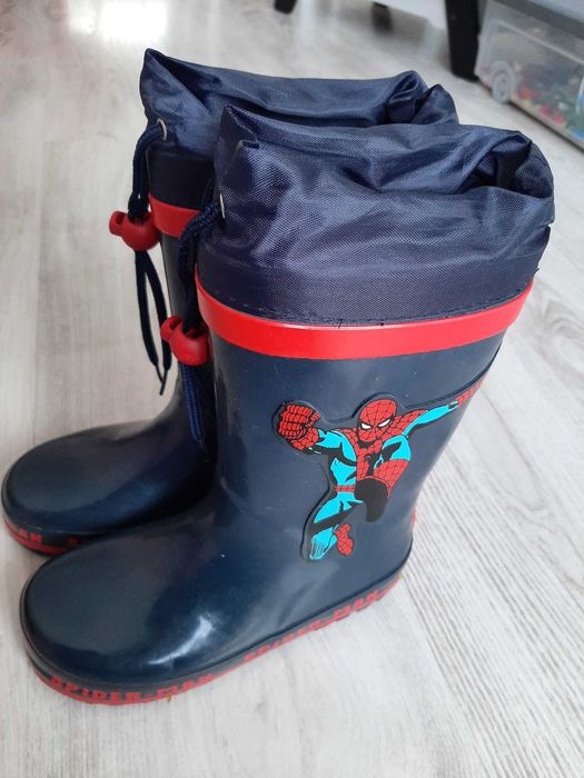Galochas spider man, tamanho 28