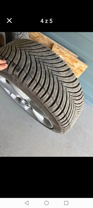 Komplet opony Kleber 18 z felgami