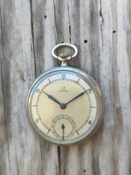 Relógio de Bolso Omega 38.5LT1 44 mm - a funcionar - artdeco
