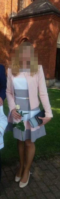 Sukienka  na komunię  i inne imprezy  rozmiar 38