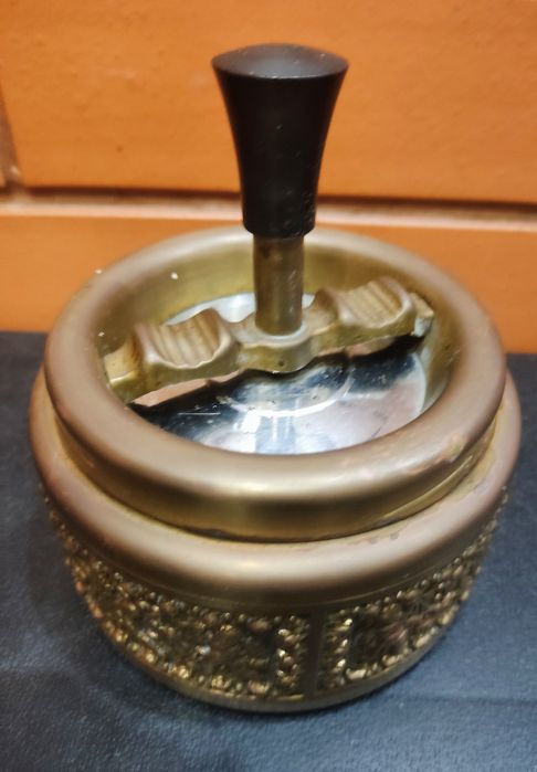 Cinzeiro antigo Roulette Ashtray Schleuderrascher original