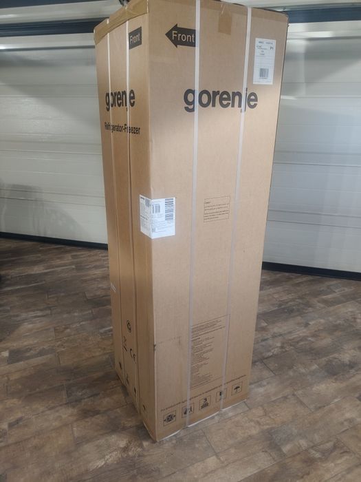 ŚLĄSKIE - NOWA Duża Lodówka GORENJE RK58DPS4I 180cm Srebrna