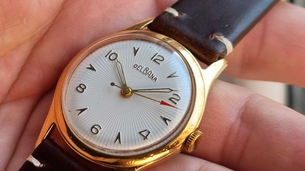 Zegarek Delbana - Tarcza po renowacji !