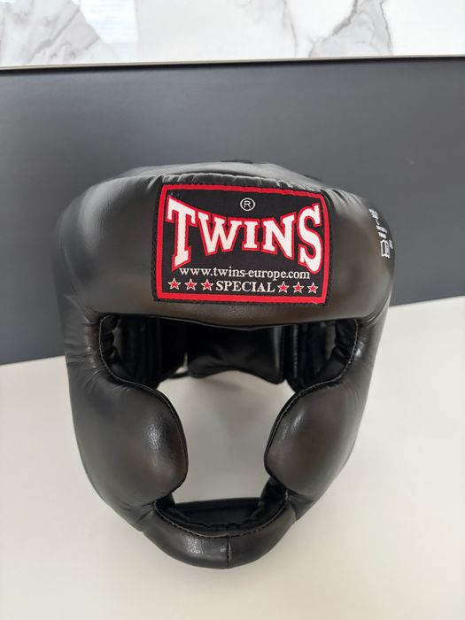 Kask bokserski Twins HGL-3 – czarny, L