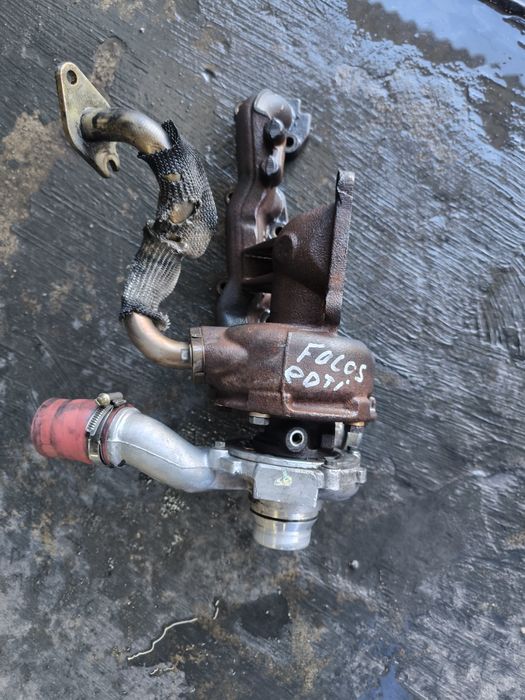 Turbo e Coletor de Ford Focus TDCI 2002