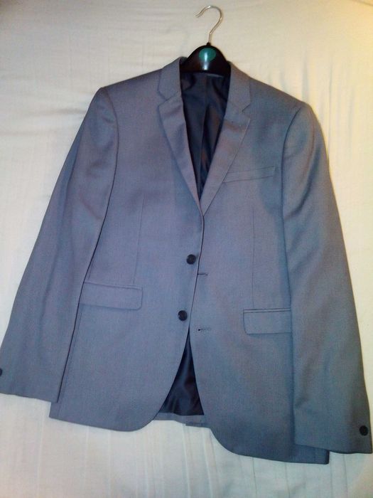 Blazer de Fato Homem NOVO - Tamanho 38R Azul, Cinzento 15€