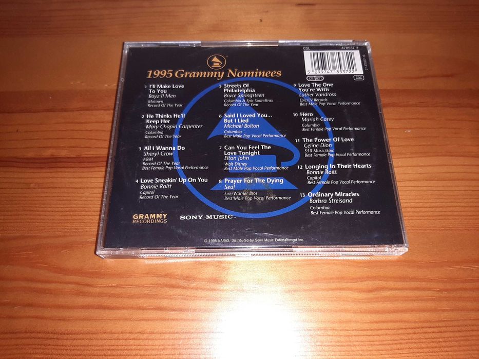 Dois CD's Grammy Nominees de 1995 e 1997