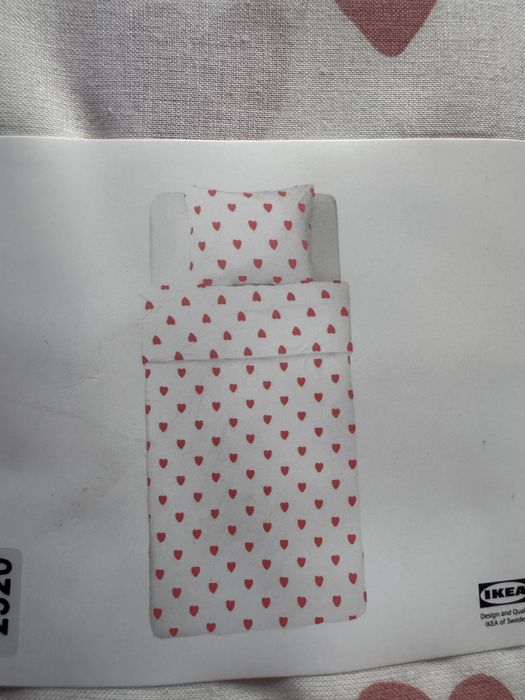 Pościel pojedyncza nowa ikea barndrom 150/200
