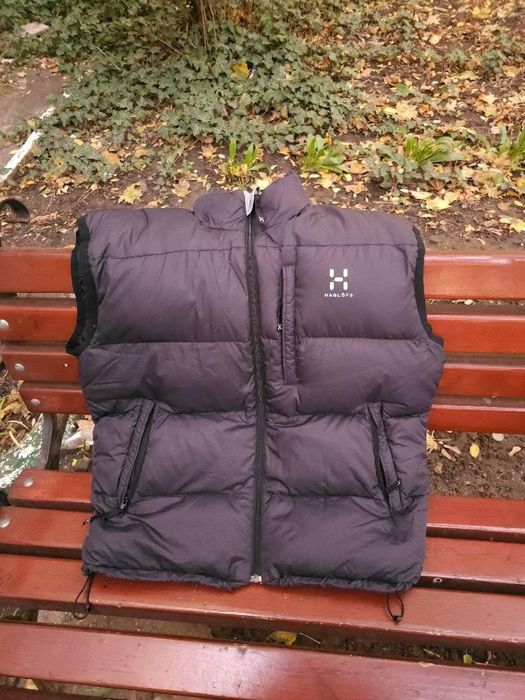 жилетка haglofs гусиный пух