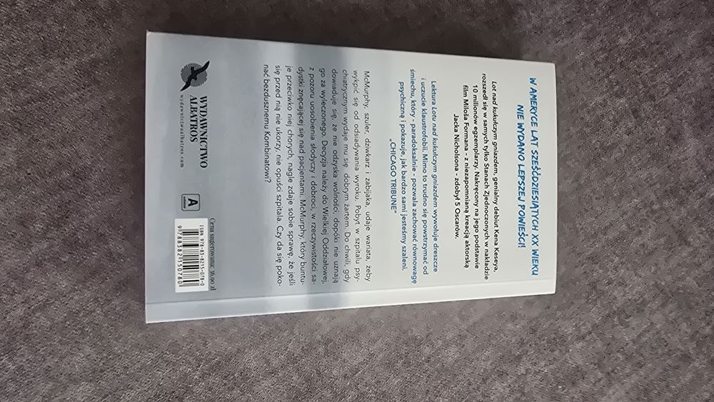 Lot nad kukułczym gniazdem Ken Kesey