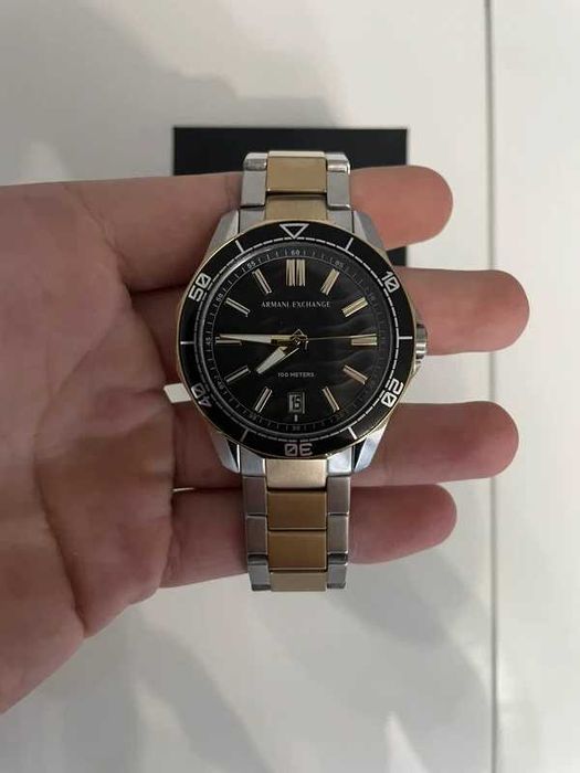 Zegarek Męski Armani Exchange AX1956 – Klasyczny Diver Bicolor Emporio Armani