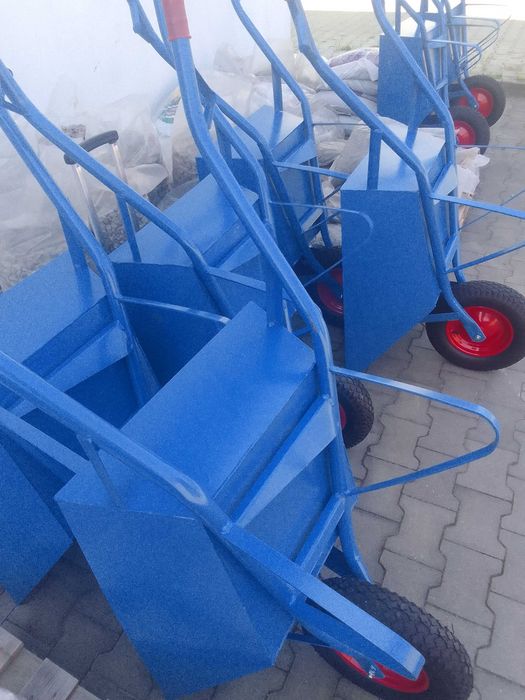 Taczka (kara) budowlana solidna blacha 2mm