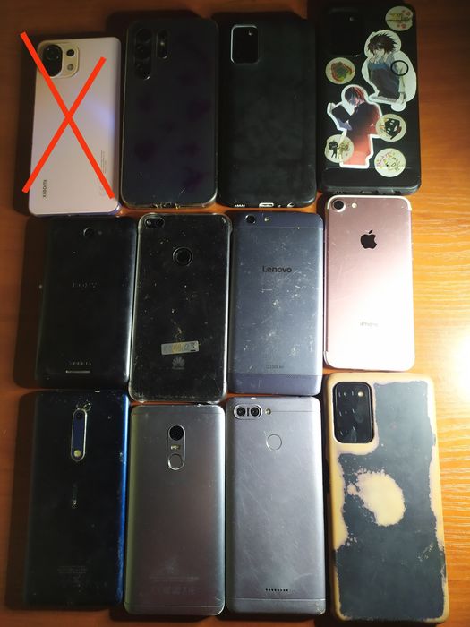 Телефони на запчастини