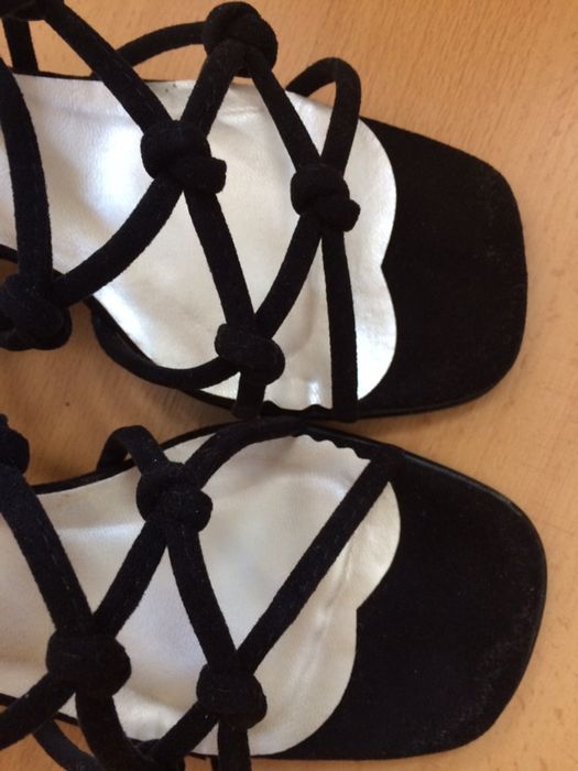 Sandálias pretas n38