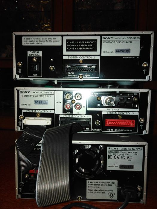 Музыкальный центр Sony