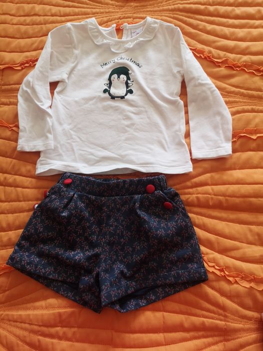 Roupa natalícia 18meses menina