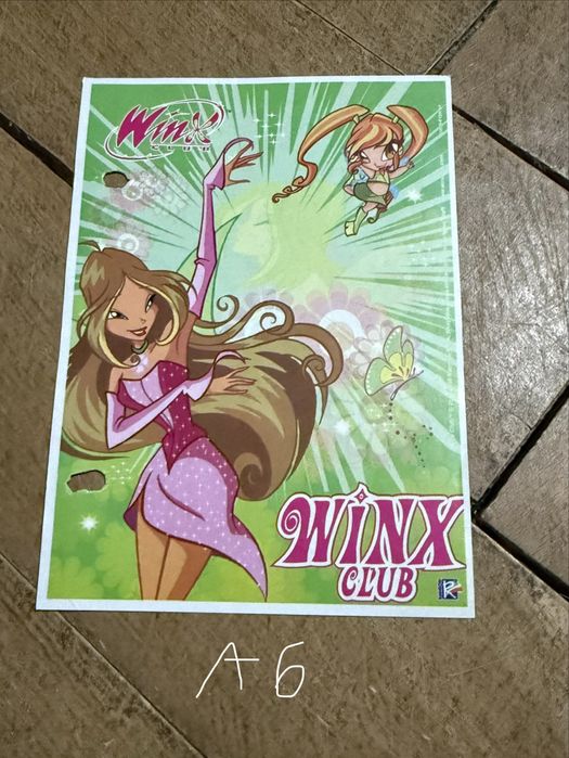 Karteczka do segregatora Winx Flora