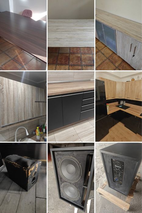 Oklejenie regeneracja mebli , lodówek , pralek , szaf , parapetów
