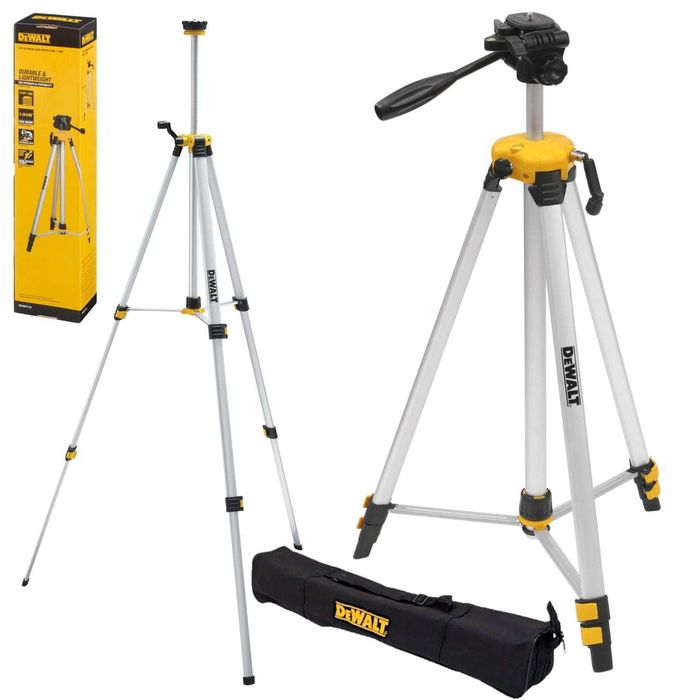 DeWALT DE0881T штатив висота від 0.75 до 1.84 м рiзьба 1/4’’
