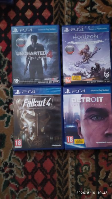 Игры диски ps 4.