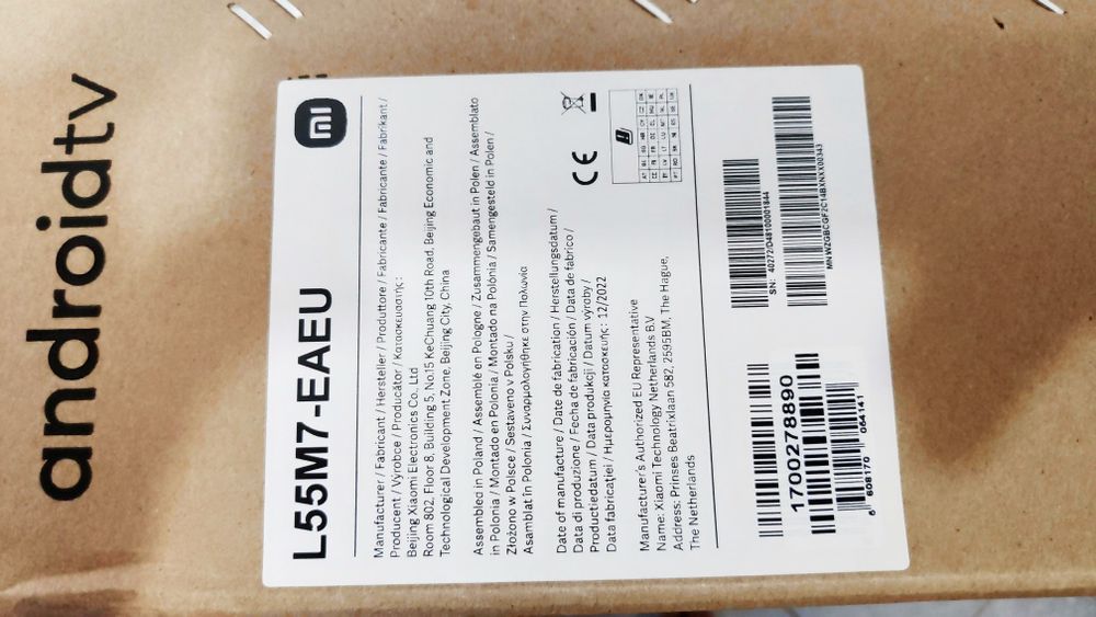 Xiaomi TV 55 L55M7-EAEU