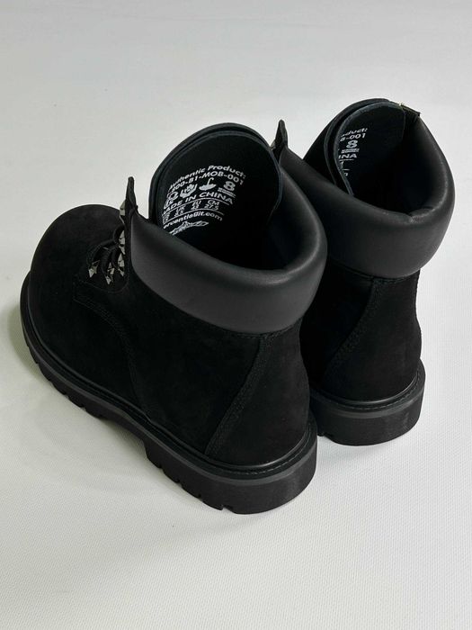 Black 8 boots black черевики чоботи чорні ботинки черные laces 41 43