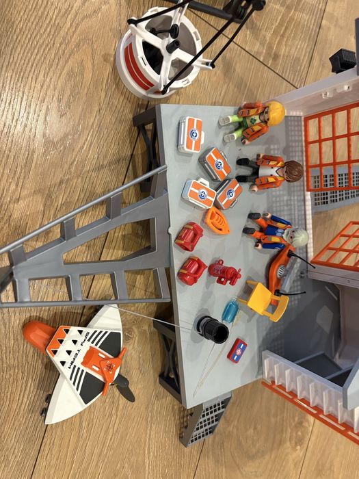 Playmobil straż przybrzeżna helikopter ratunkowy