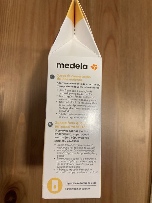 Sacos conservação leite materno Medela | Novo