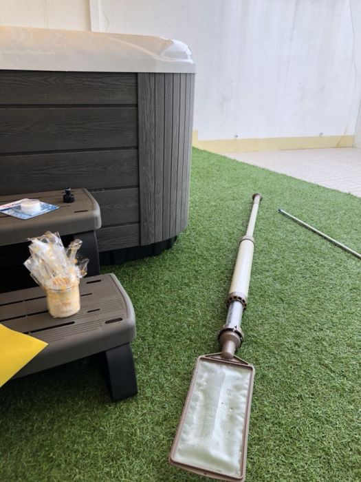 Aspirador para spa