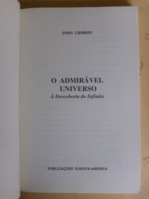 Um Admirável Universo de John Gribbin